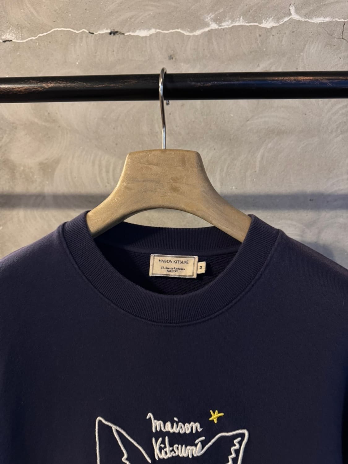 메종키츠네 그래픽 맨투맨 100 상품이미지3