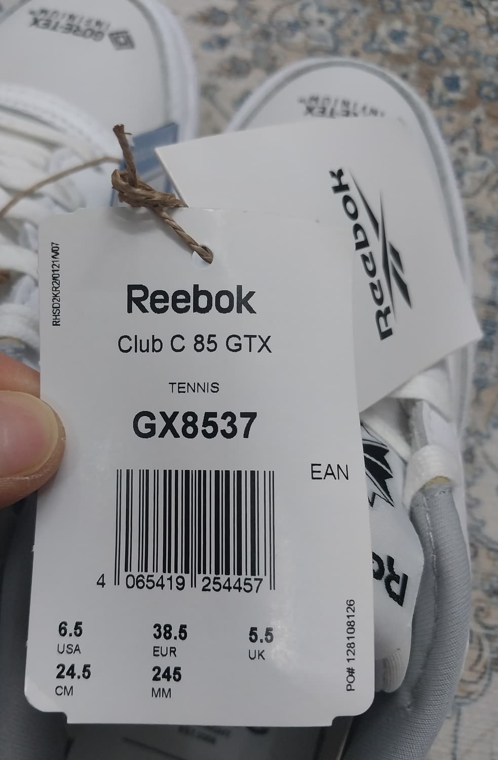 (새상품) 리복 X 고어텍스 크리틱 스니커즈 245mm 상품이미지10