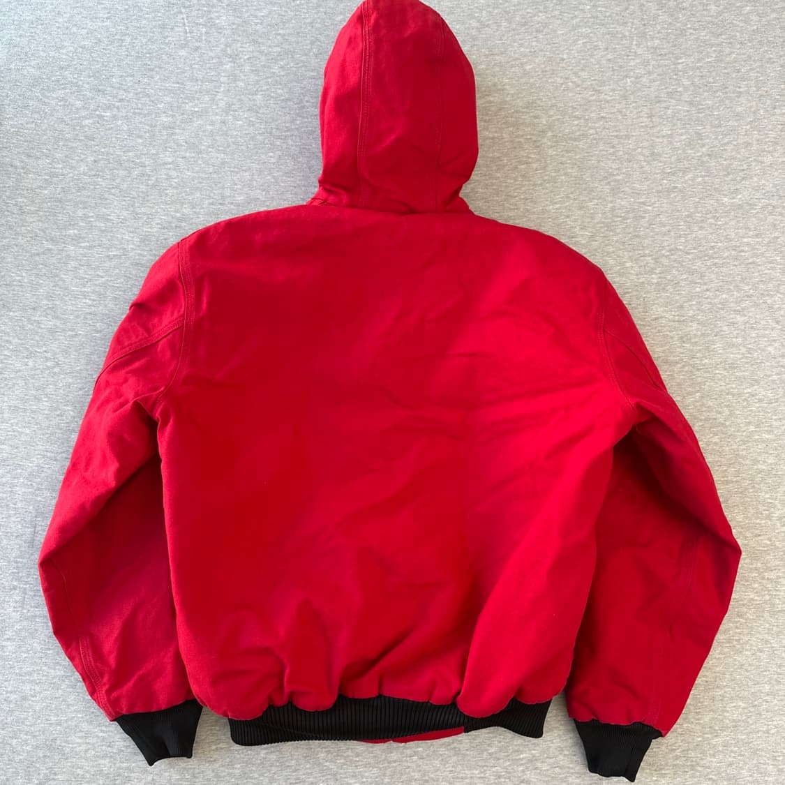 칼하트 퀼팅 안감 액티브 자켓 레드 M 루즈핏 OJ0140  상품이미지9