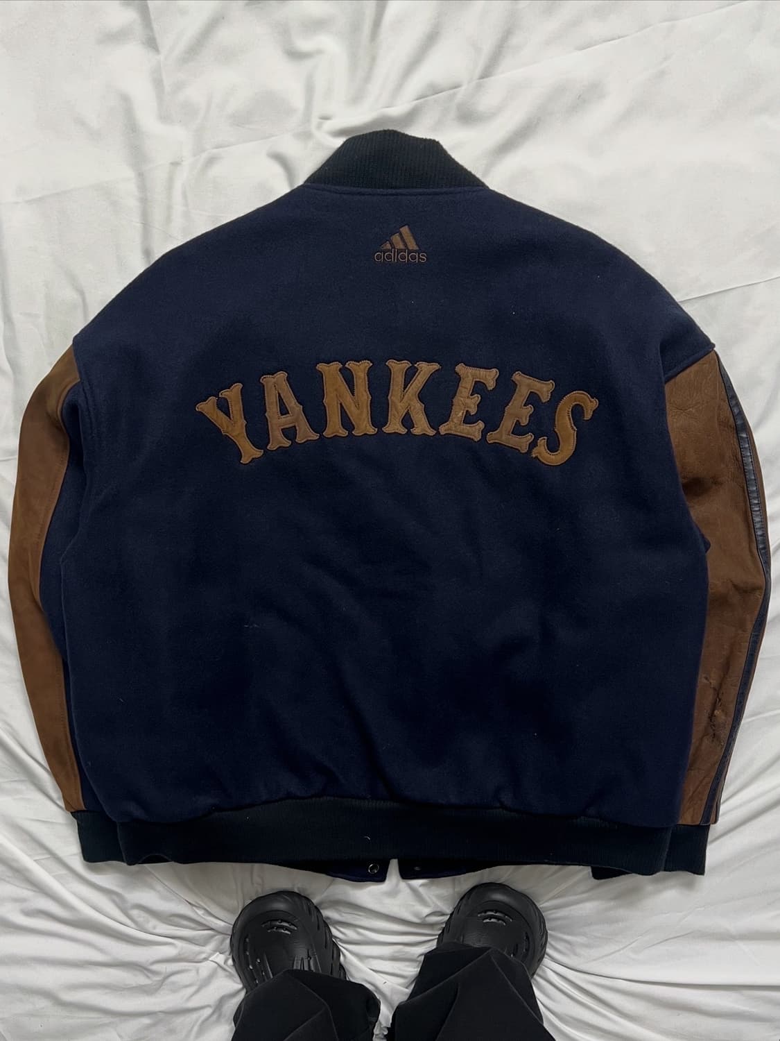 아디다스 뉴욕양키스 바시티자켓 상품이미지2