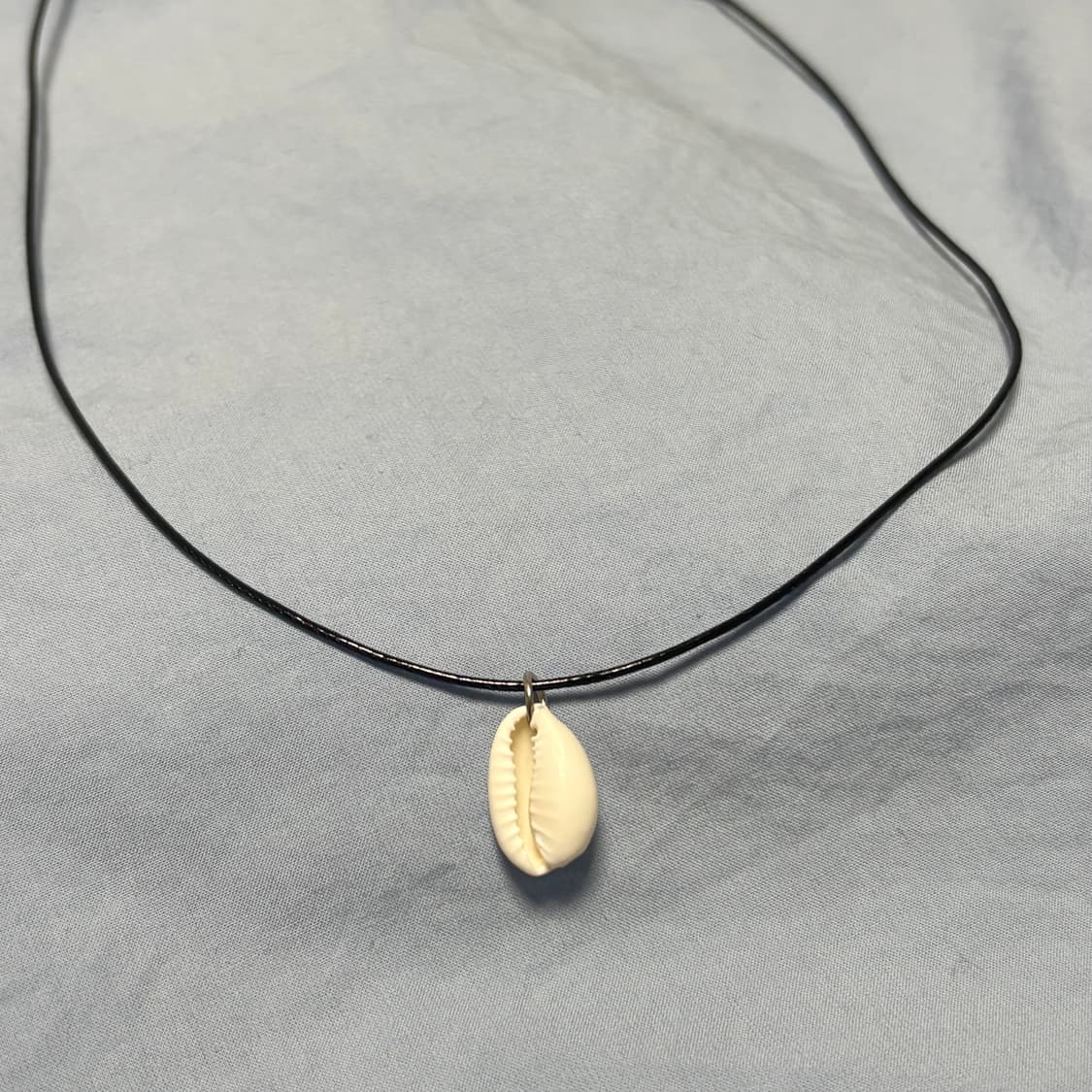 조개레더목걸이 상품이미지1