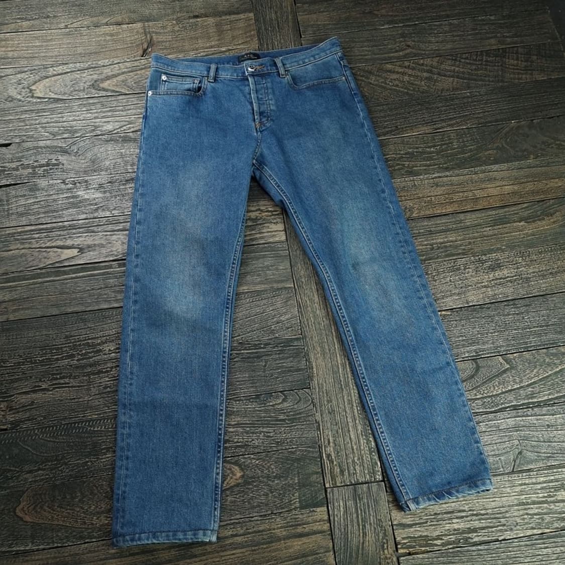 [아페쎄] 쁘디 뉴 스탠다드 슬림핏 데님 팬츠 청바지 P01392 상품이미지1