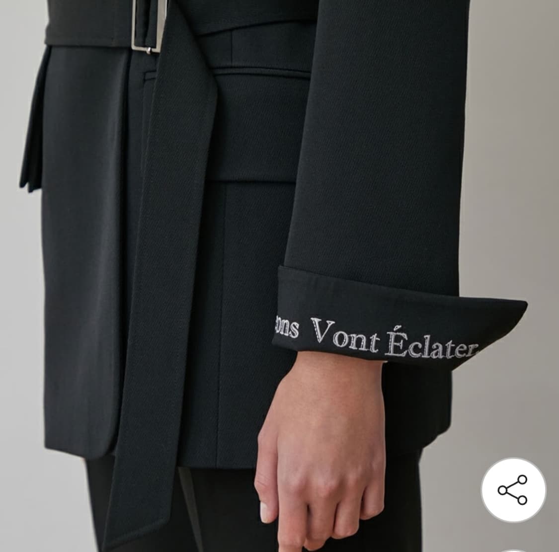 (새상품급)에고이스트 봄 테일러드 자켓 상품이미지9