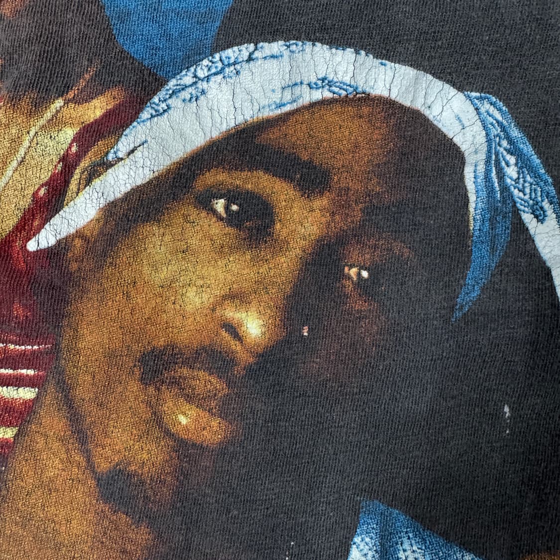 빈티지 90s Tupac California Love 투팍 랩티셔츠 상품이미지10