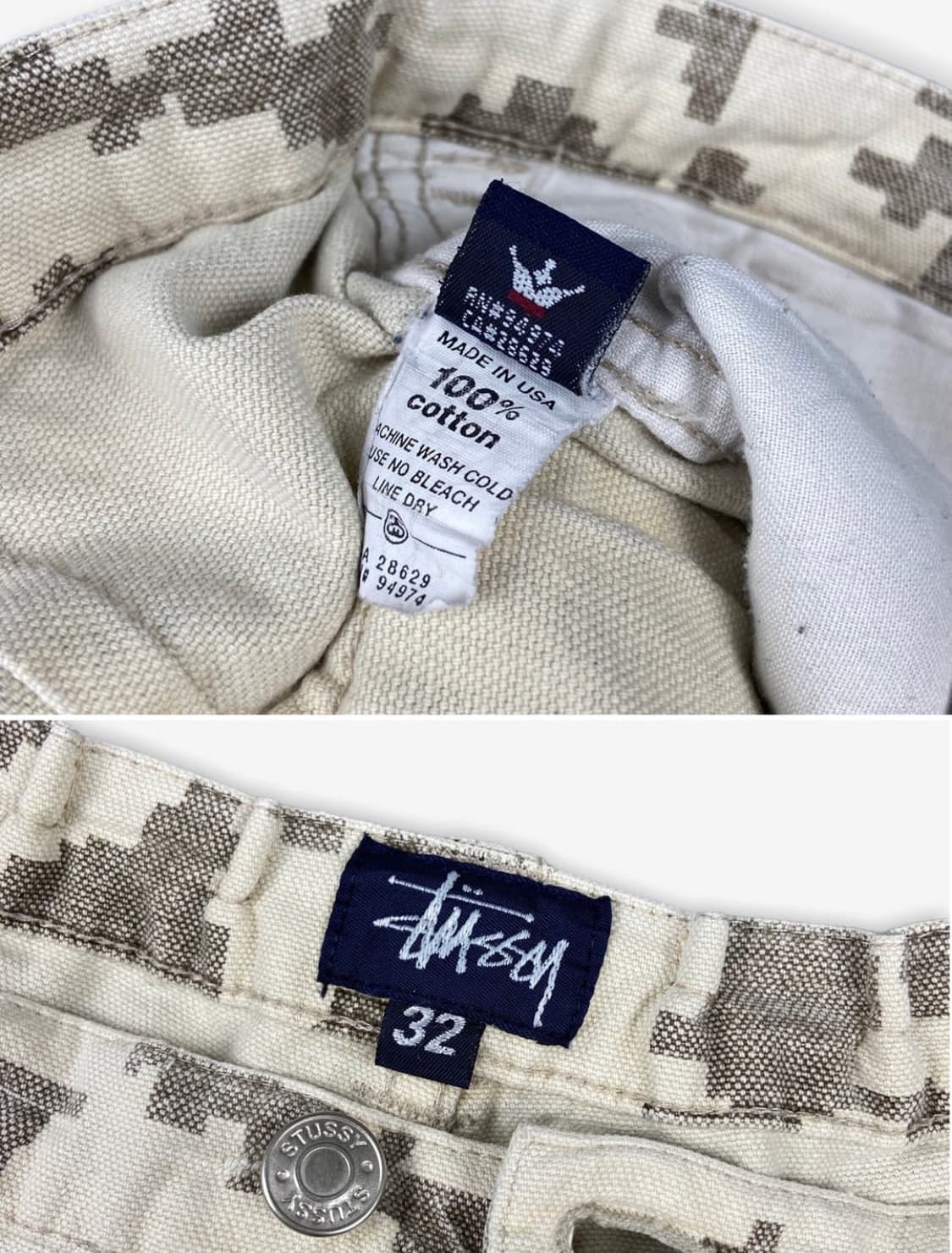 스투시 카모플라쥬 카고팬츠 상품이미지9