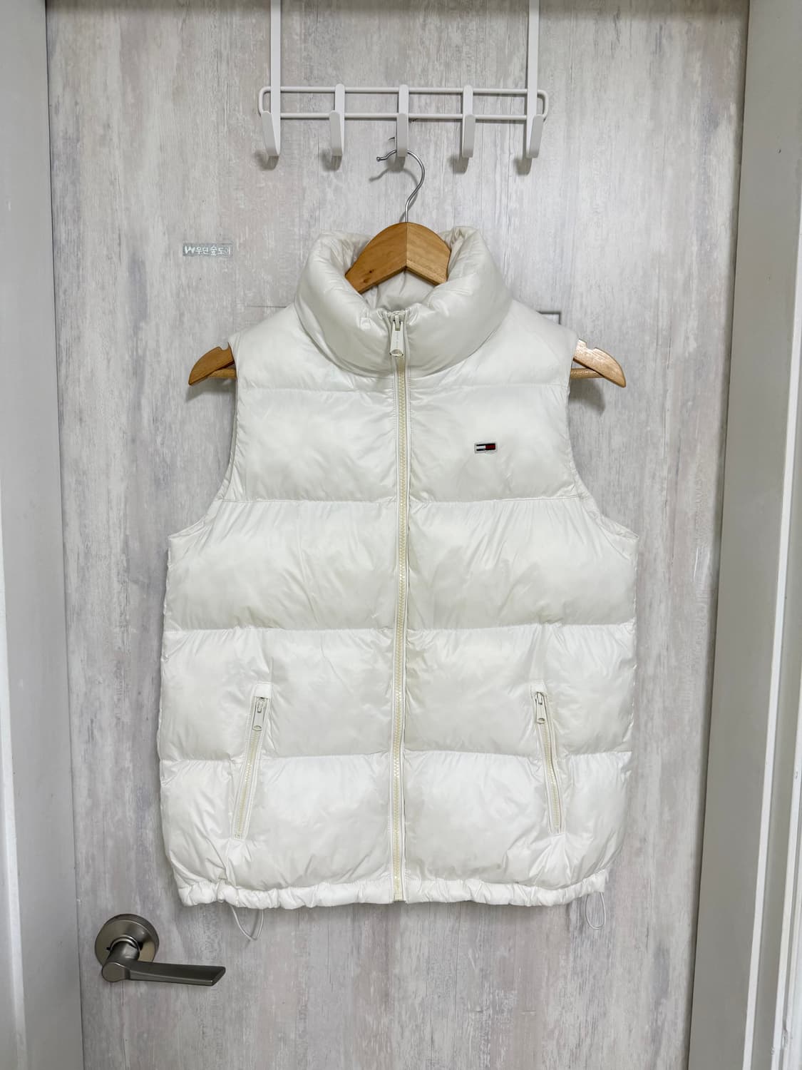 여성 S / 타미힐피거 타미진스 패딩 조끼 상품이미지1