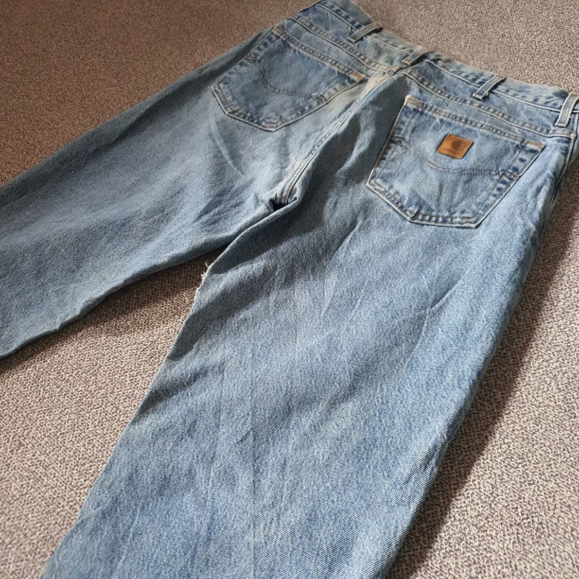 00s칼하트 빈티지 헤비 데님 팬츠 No.53 상품이미지8