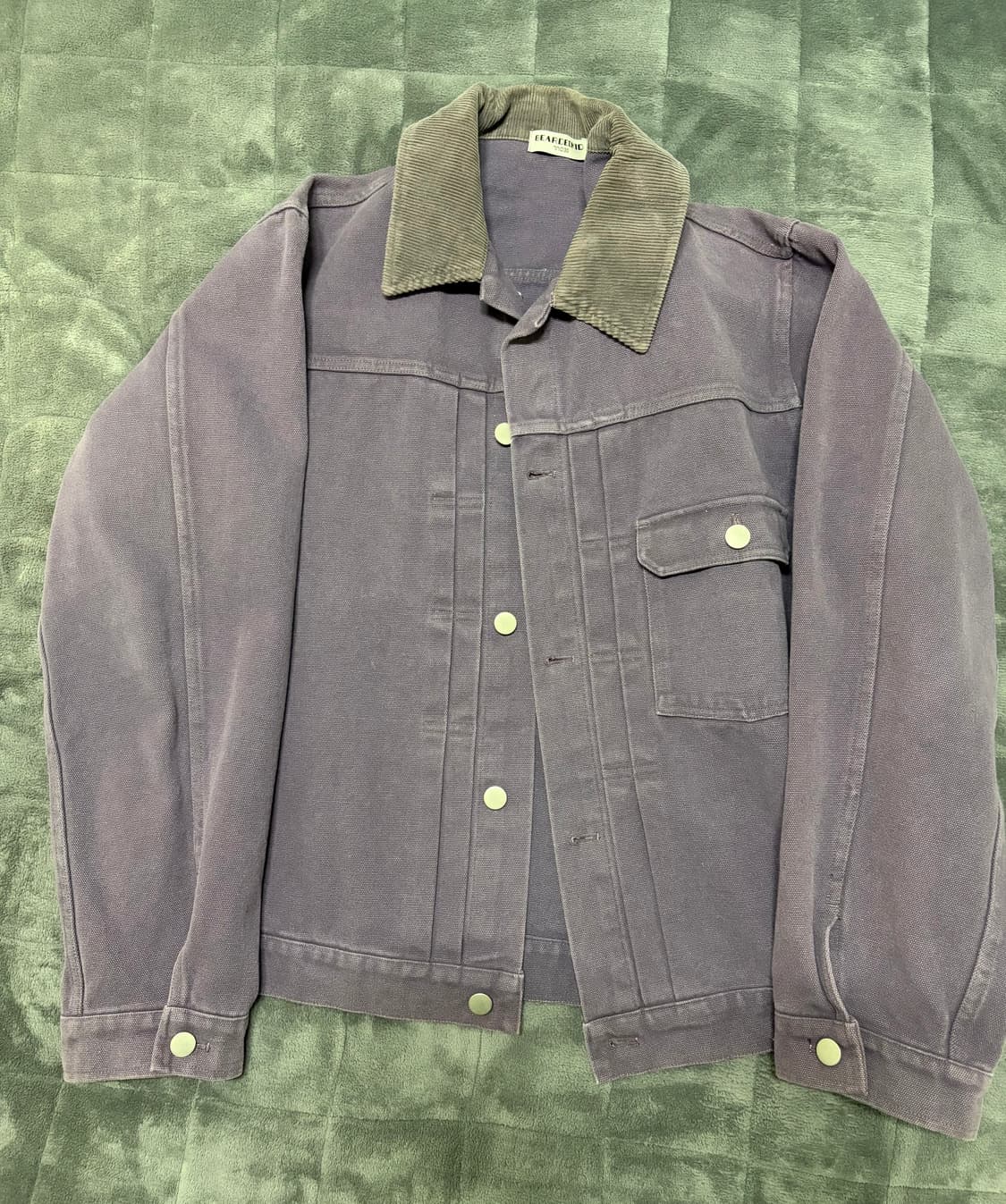 비얼디드키드 캔버스 타입-1 자켓 라벤더 M-L 상품이미지1