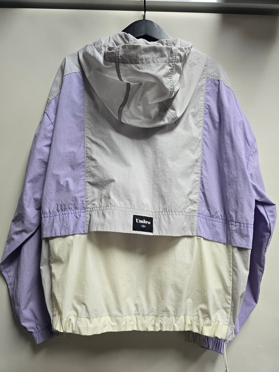 엄브로 라이트 퍼플 오버핏 바람막이 윈드자켓 80(2XS) 상품이미지4