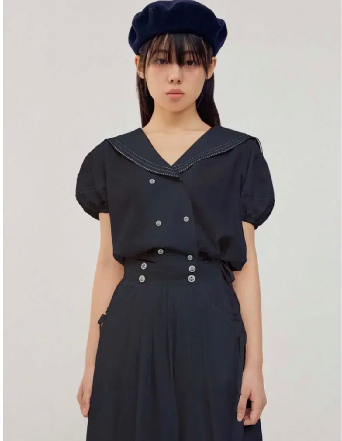 FLETTA 플레따 세일러 네이비 셋업 미사용품(M) 상품이미지1