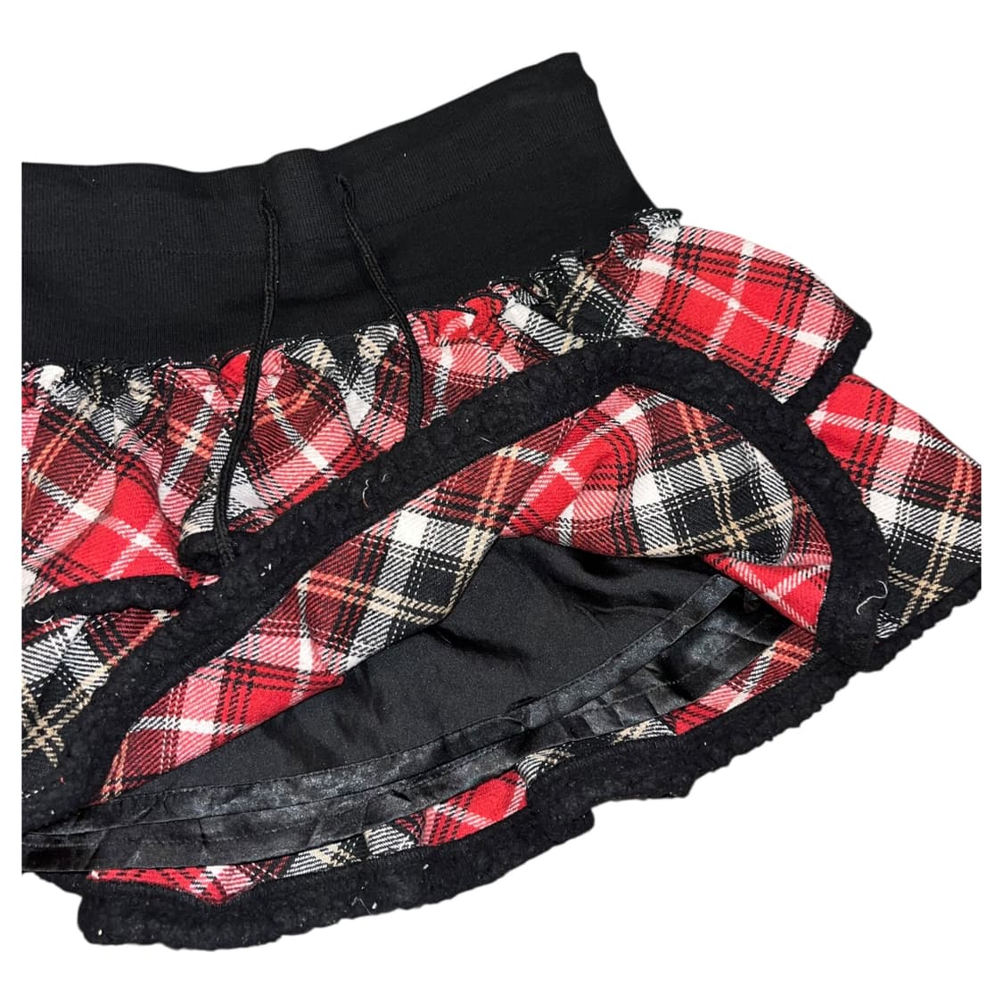 TRALALA 트랄라라 타탄체크 밴딩 캉캉 스커트 갸루y2k키치 상품이미지2