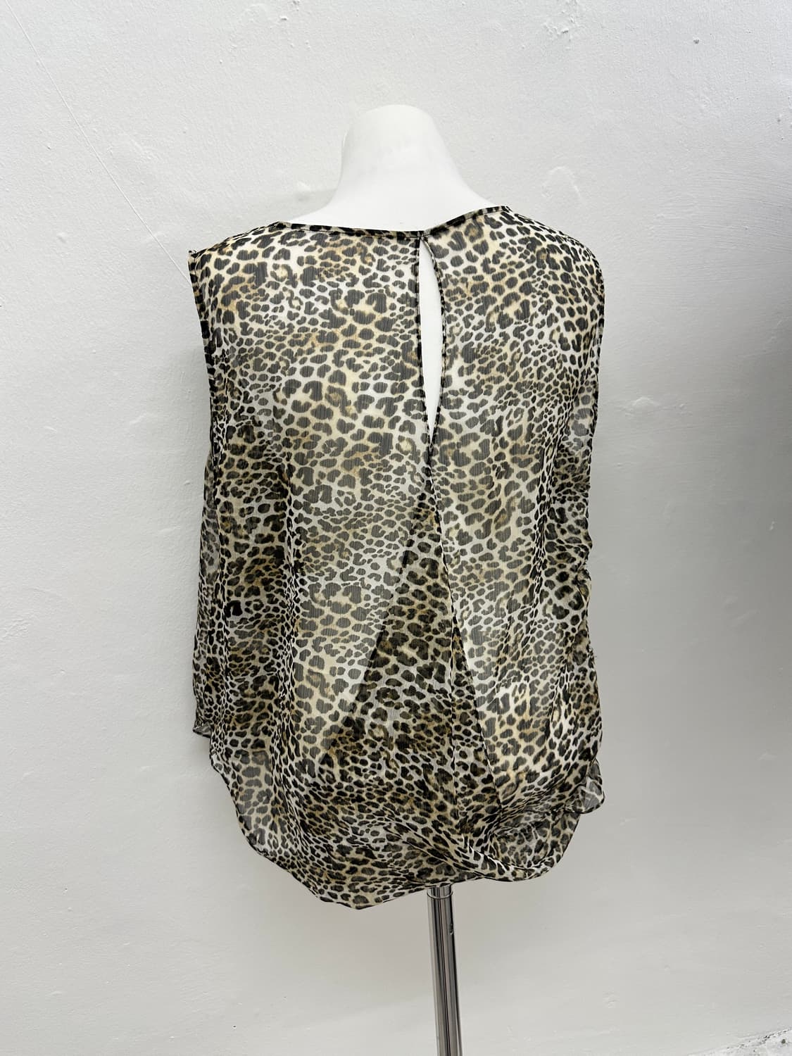 Vintage leopard sleeveless 상품이미지2