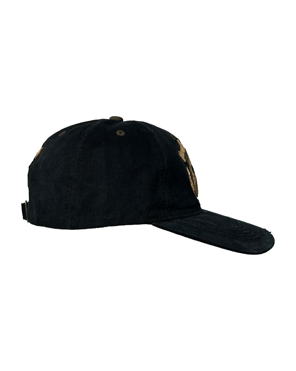 빈티지 워싱 스컬 패치 볼캡 모자 핸드메이드 제작 상품이미지5