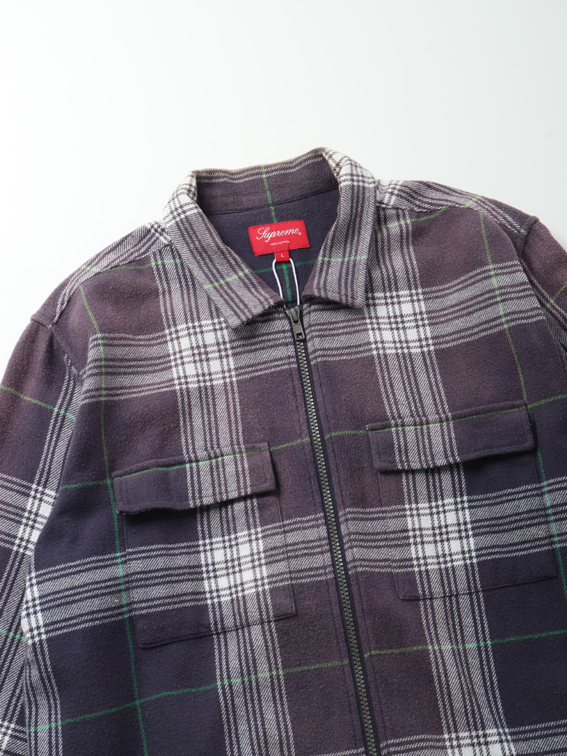 슈프림 Supreme Faded Plaid Flannel Shirt 상품이미지5