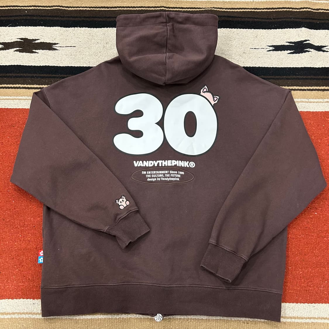 반디더핑크 sm타운 후드집업 상품이미지2