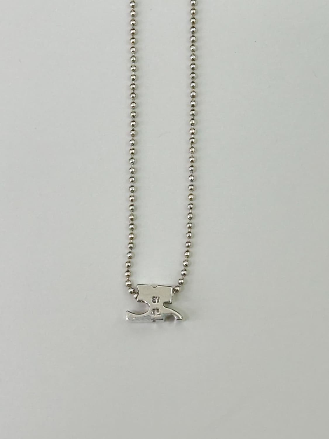 courreges / 꾸레쥬 심볼로고 실버925 목걸이 상품이미지9