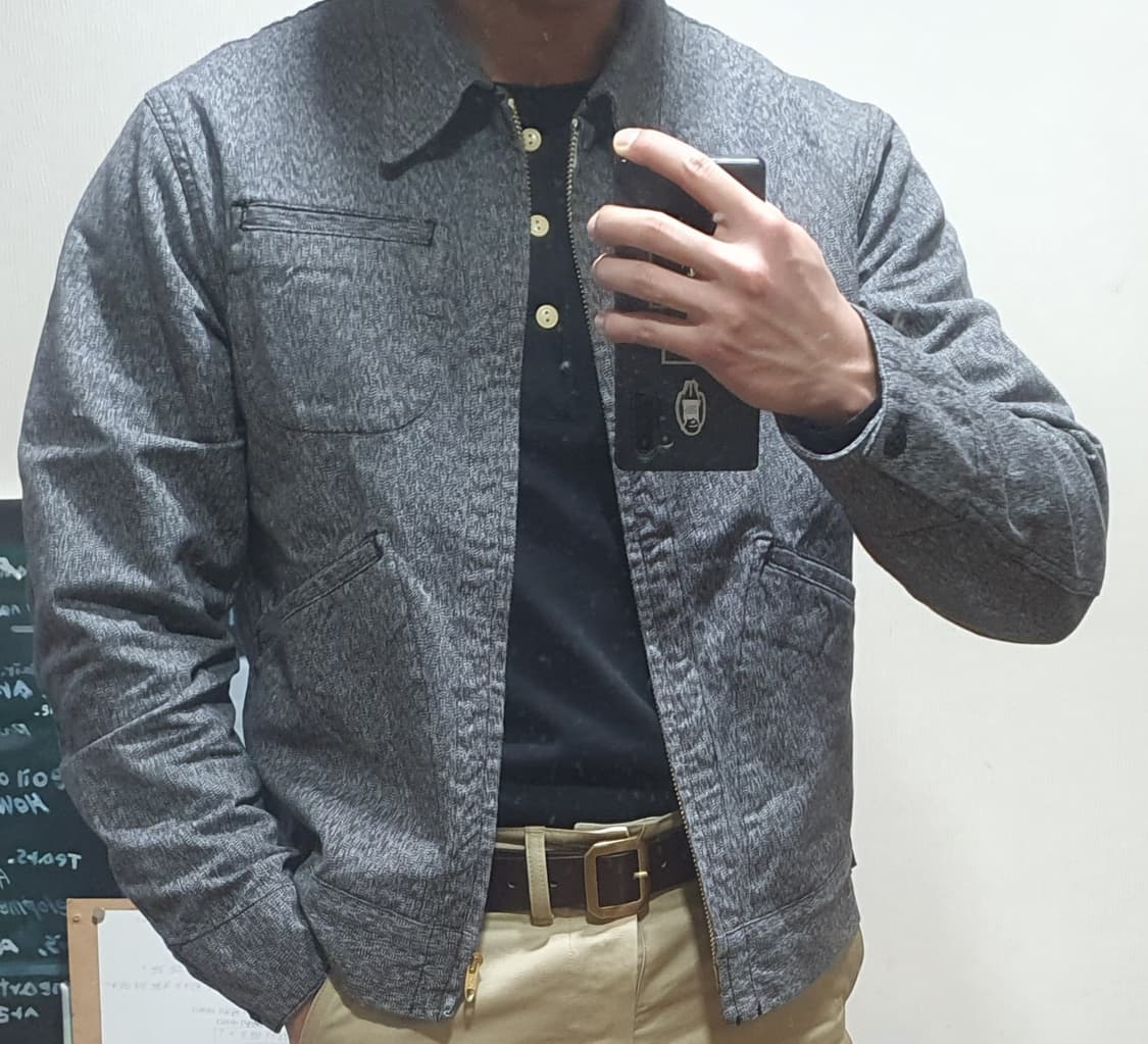 브론슨 코삭 솔트페퍼 워크자켓 M 상품이미지4