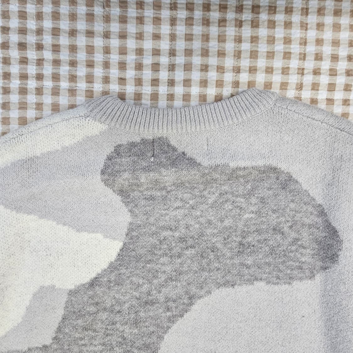 라퍼지스토어 오버핏 니트 스웨터 남자100~105 상품이미지5