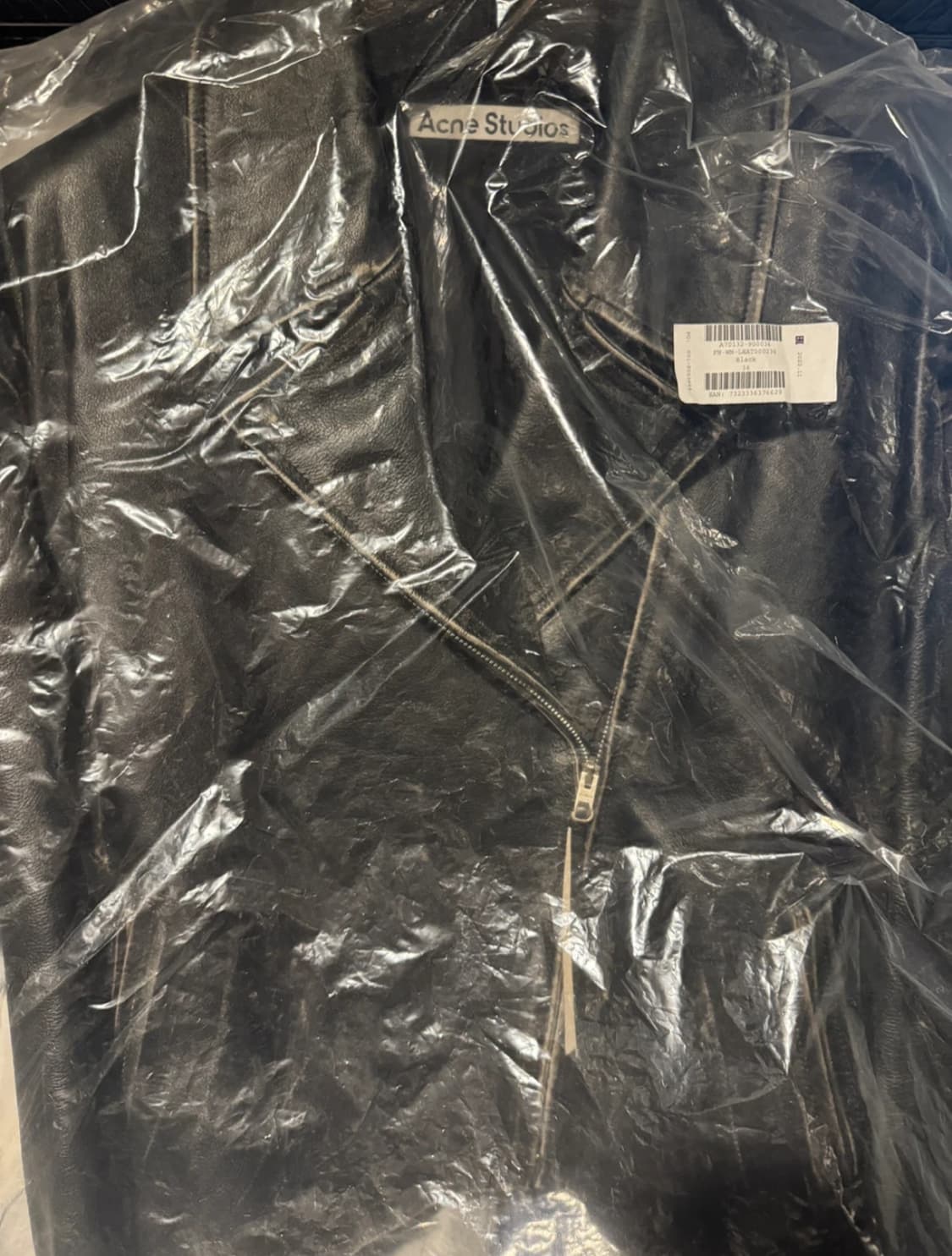 Acne Studios 아크네 스튜디오 빈티지 이펙터 레더 자켓 36 상품이미지2