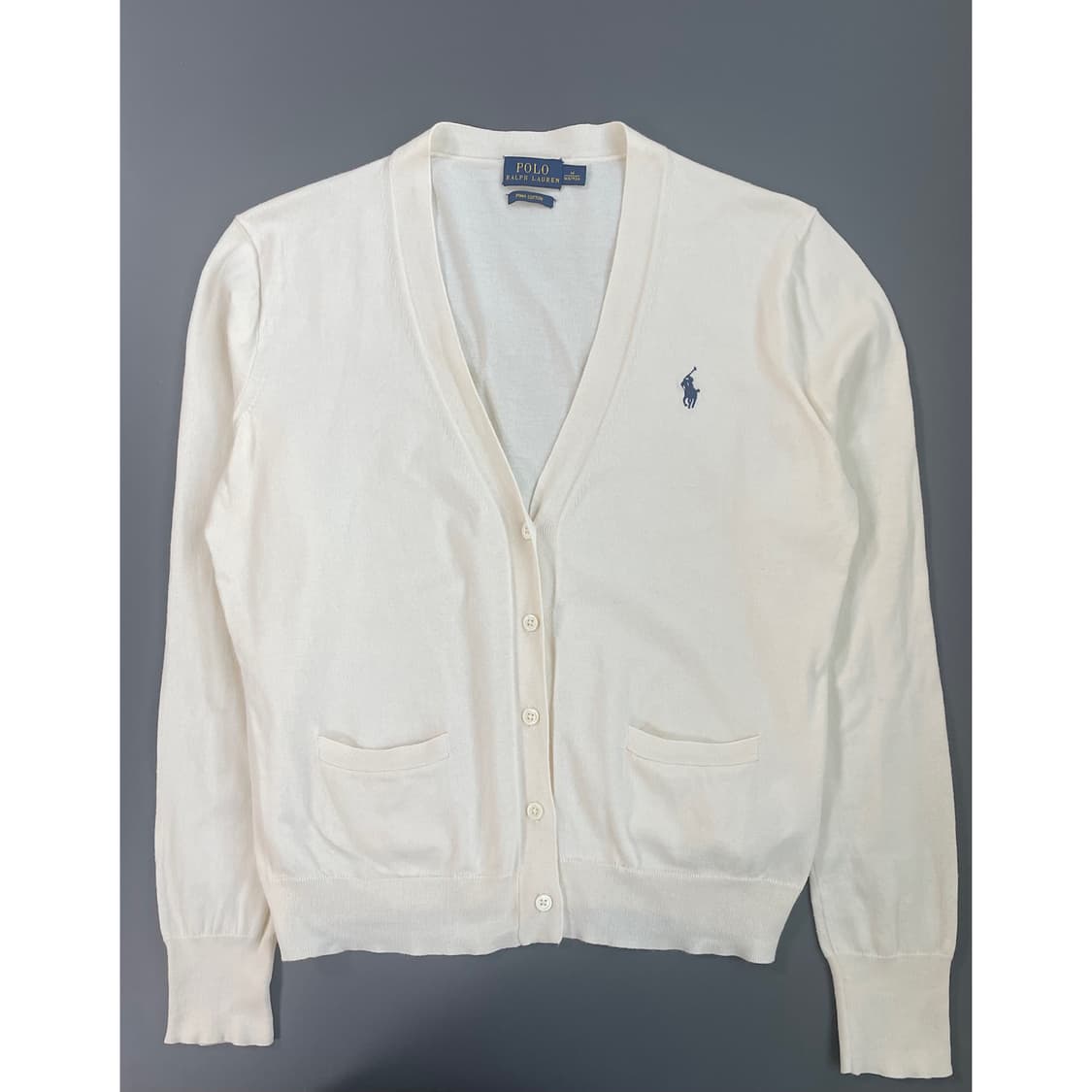 [M] 폴로 랄프로렌 피마코튼 가디건 상품이미지1