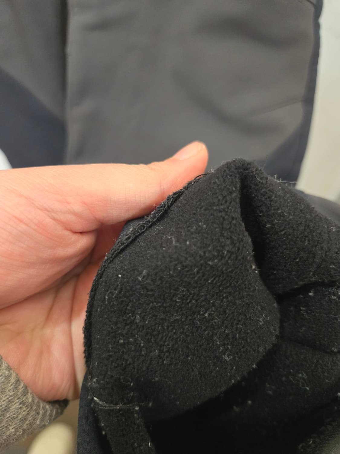 L,100,실측32~34)) NEPA 네파 기모 바지! 뜨뜻해용~ 상품이미지3