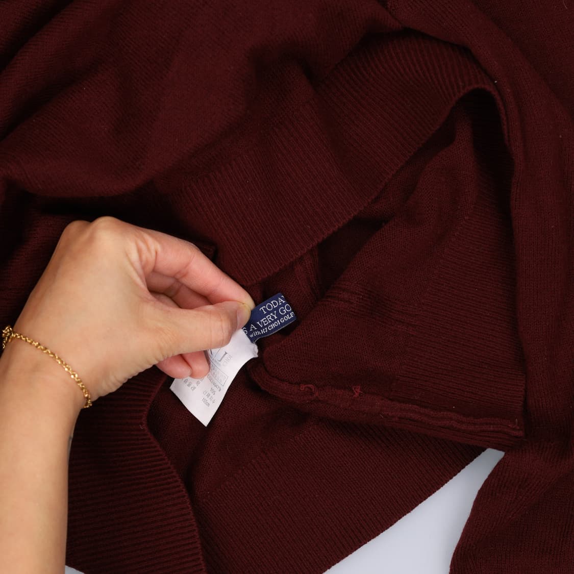 105 KJ CHOI 반목 니트 스웨터 0305H1 상품이미지3