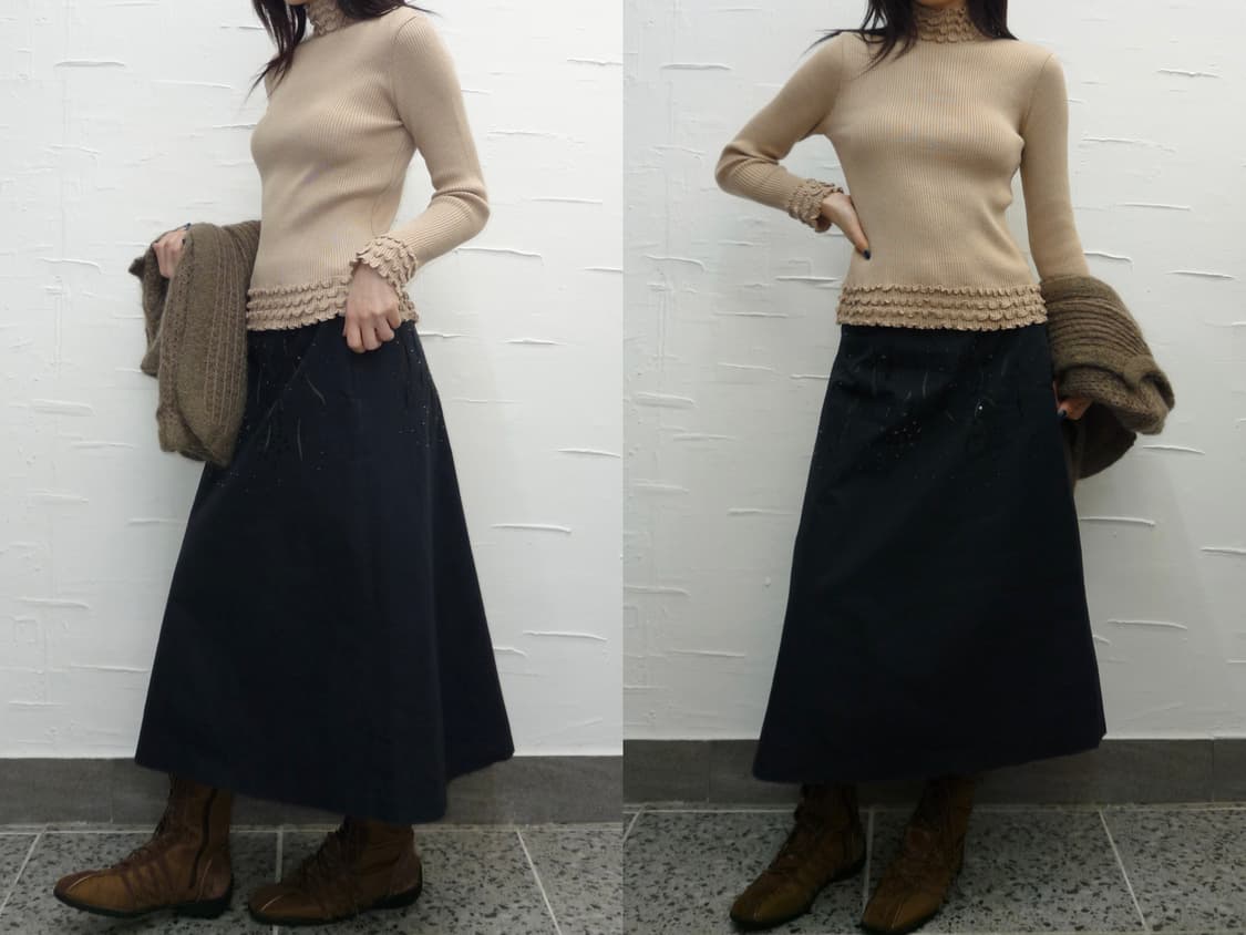 ruffle romance knit 상품이미지2