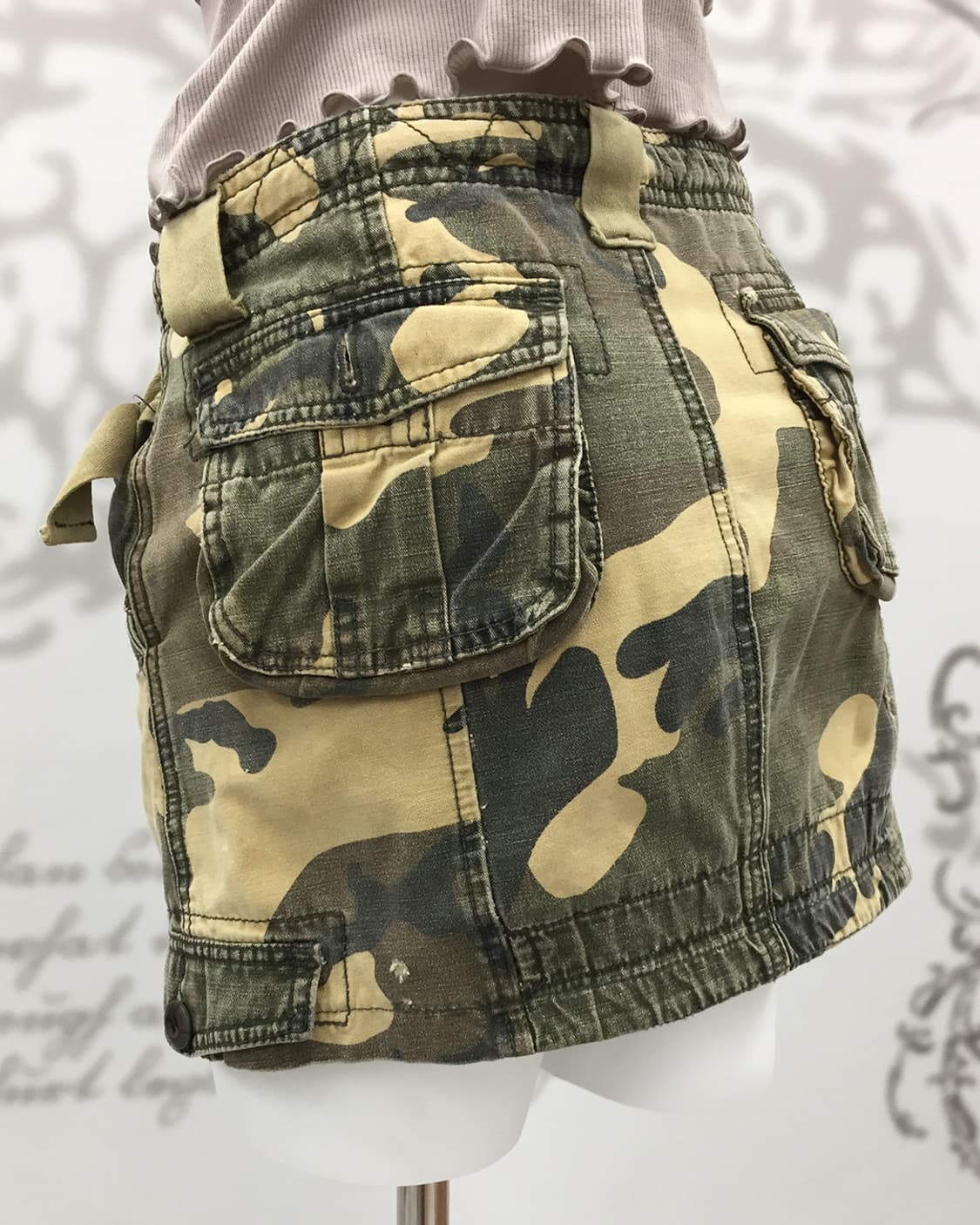 Y2K Camo shorts skirt 상품이미지3