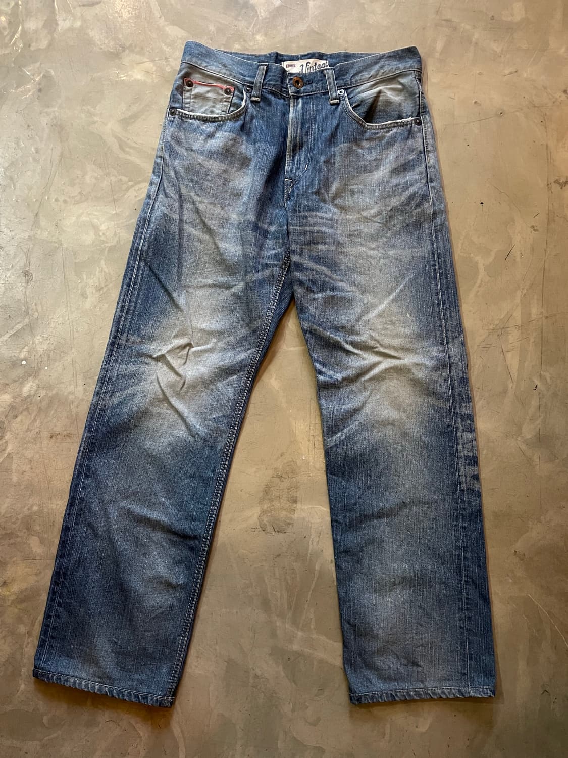 에드윈 EDWIN MADE IN JAPAN 505V 셀비지데님 30x33 상품이미지3