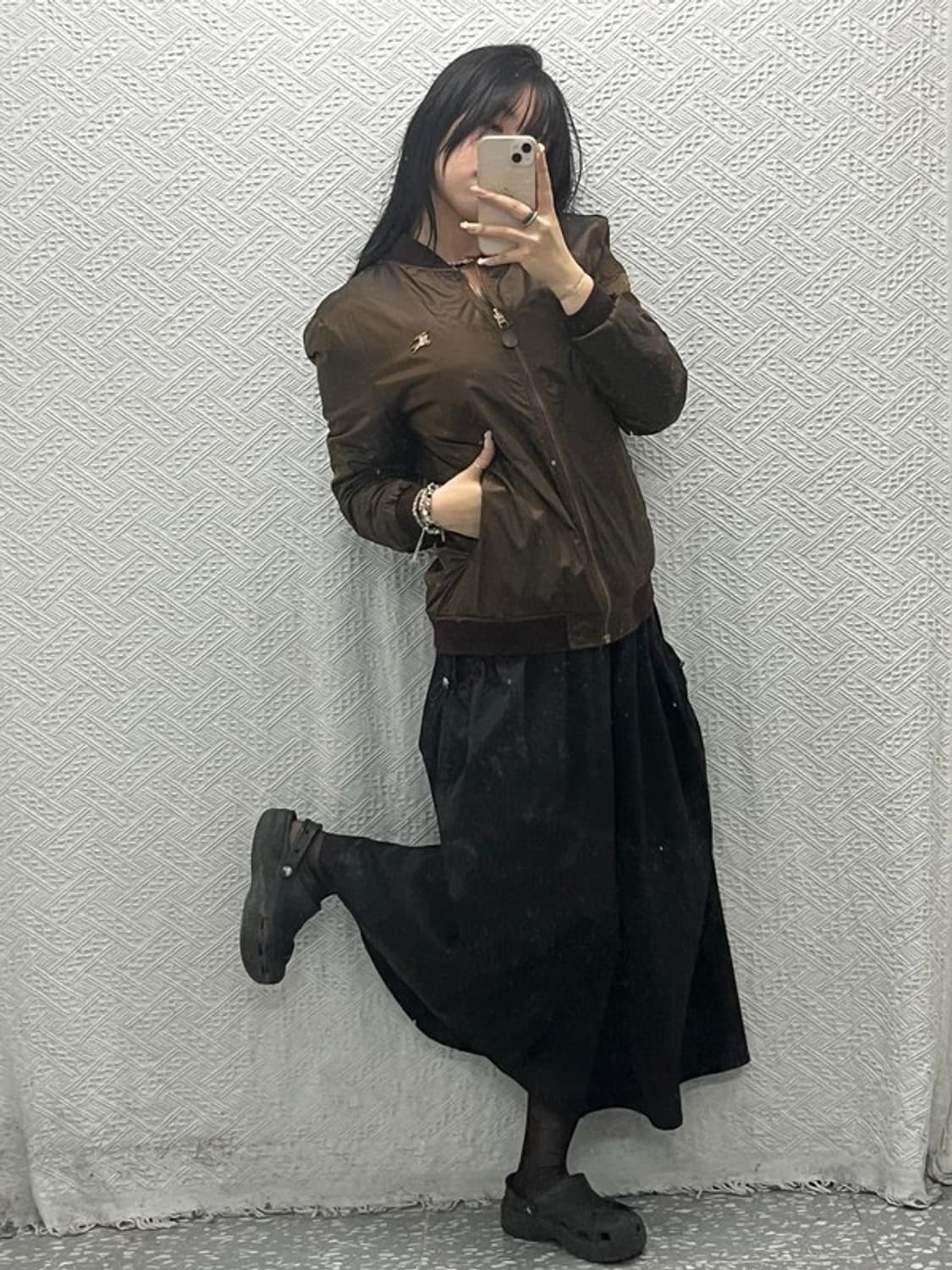 버버리 올드스쿨 리버시블 양면자켓 블루종 95 C06475 상품이미지1