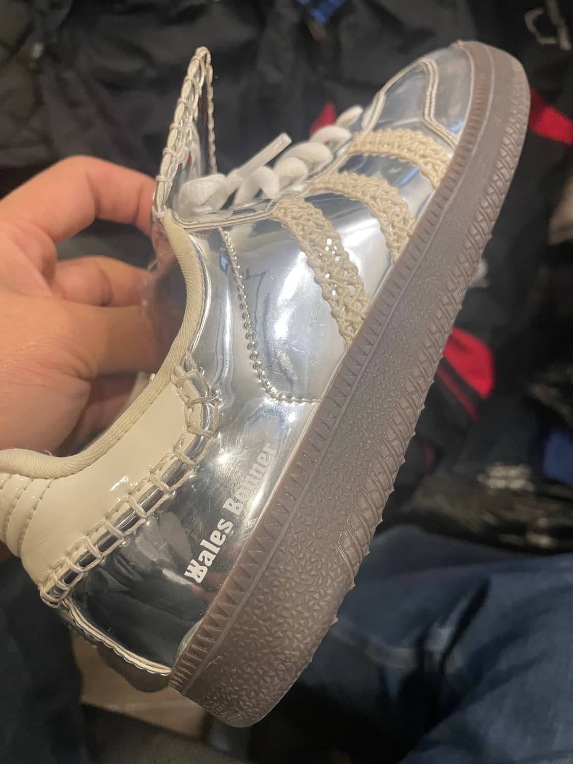 아디다스 웨일즈보너 삼바 실버 운동화245 상품이미지3