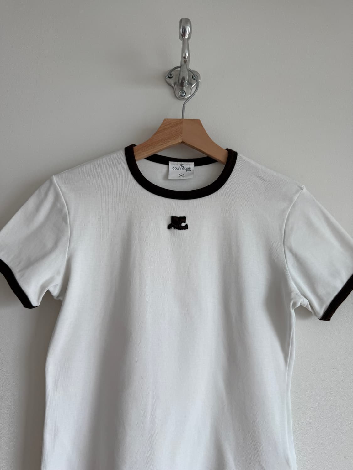 꾸레쥬(courreges) 링거 반팔티셔츠 상품이미지2