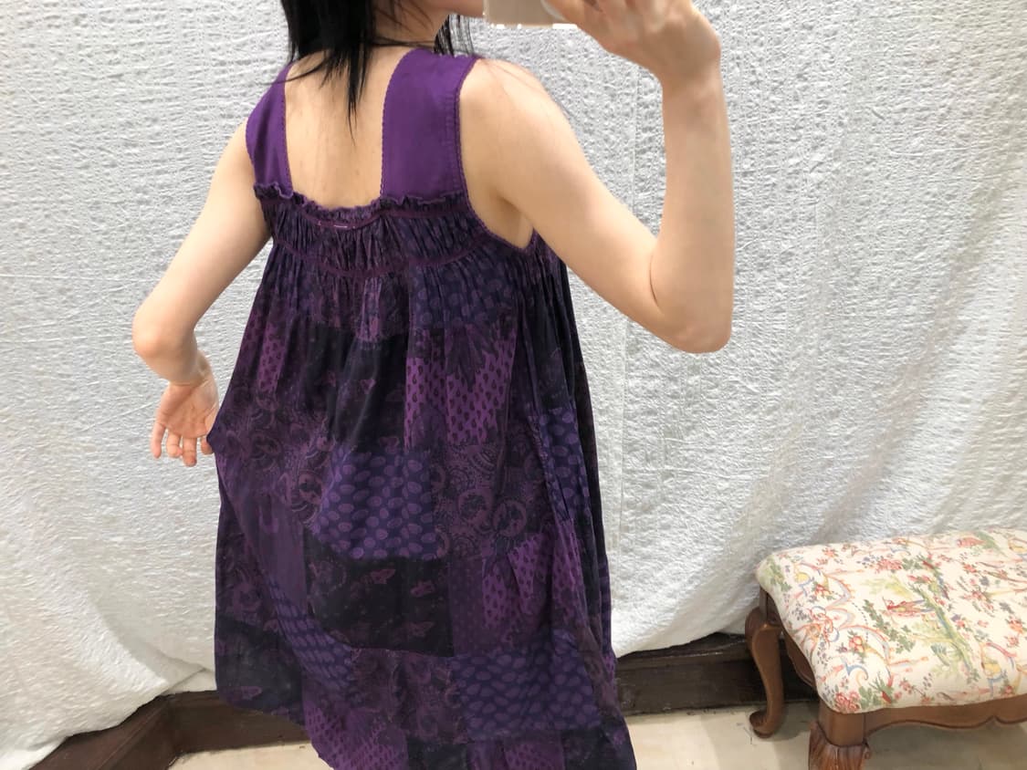 purple patchwork ops 상품이미지3