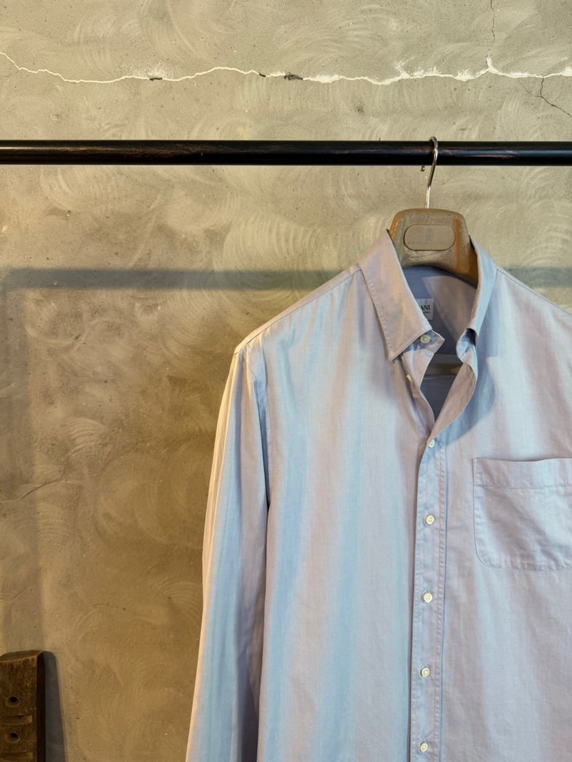 아르마니 꼴레지오니 버튼다운 셔츠 100 상품이미지2