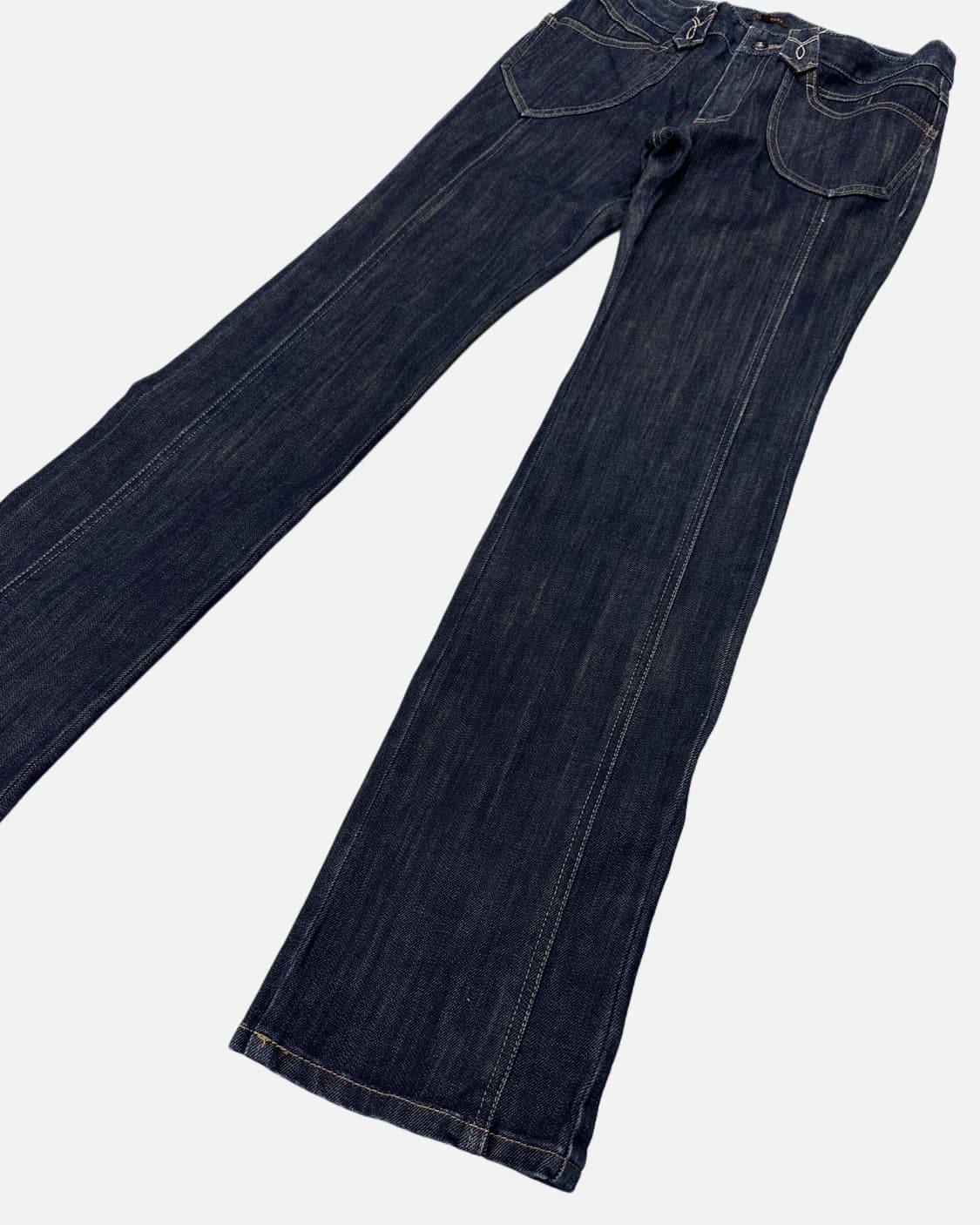 embroidery pocket low-rise jean 상품이미지4