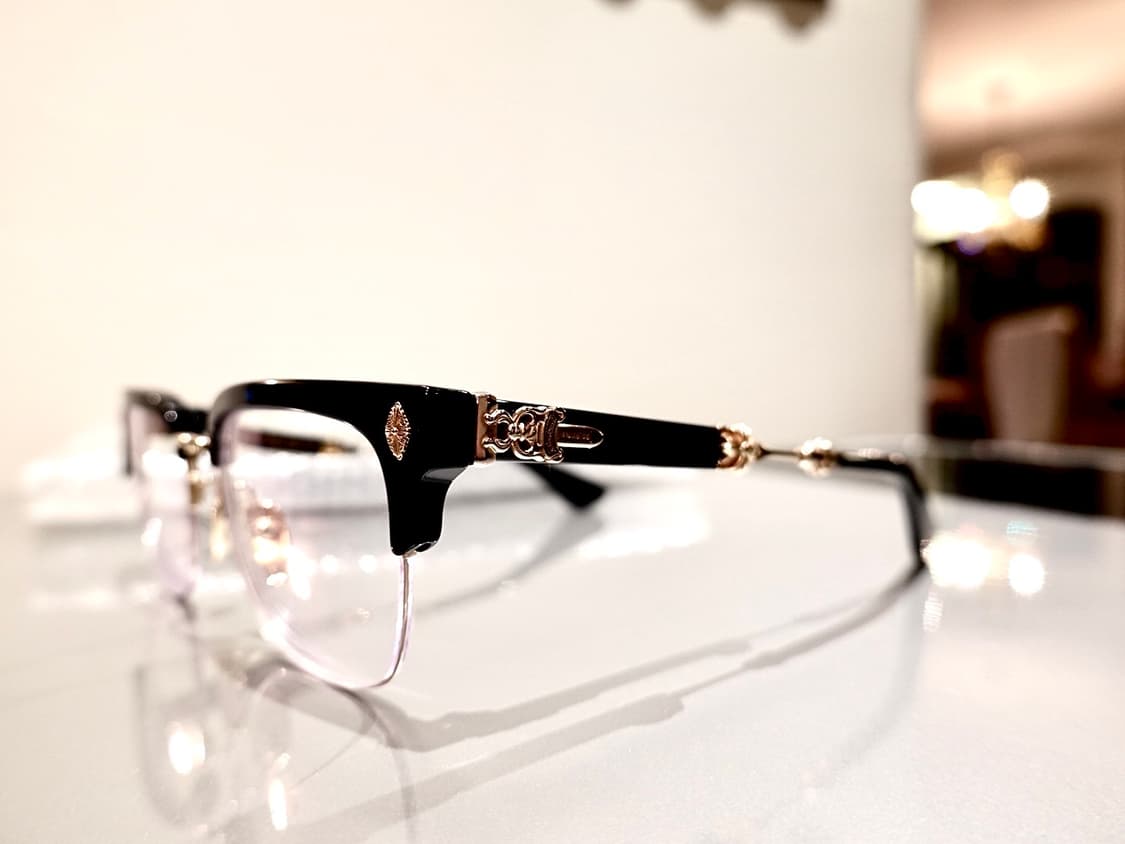 크롬하츠 에바질리스트 블랙/골드 안경 상품이미지6