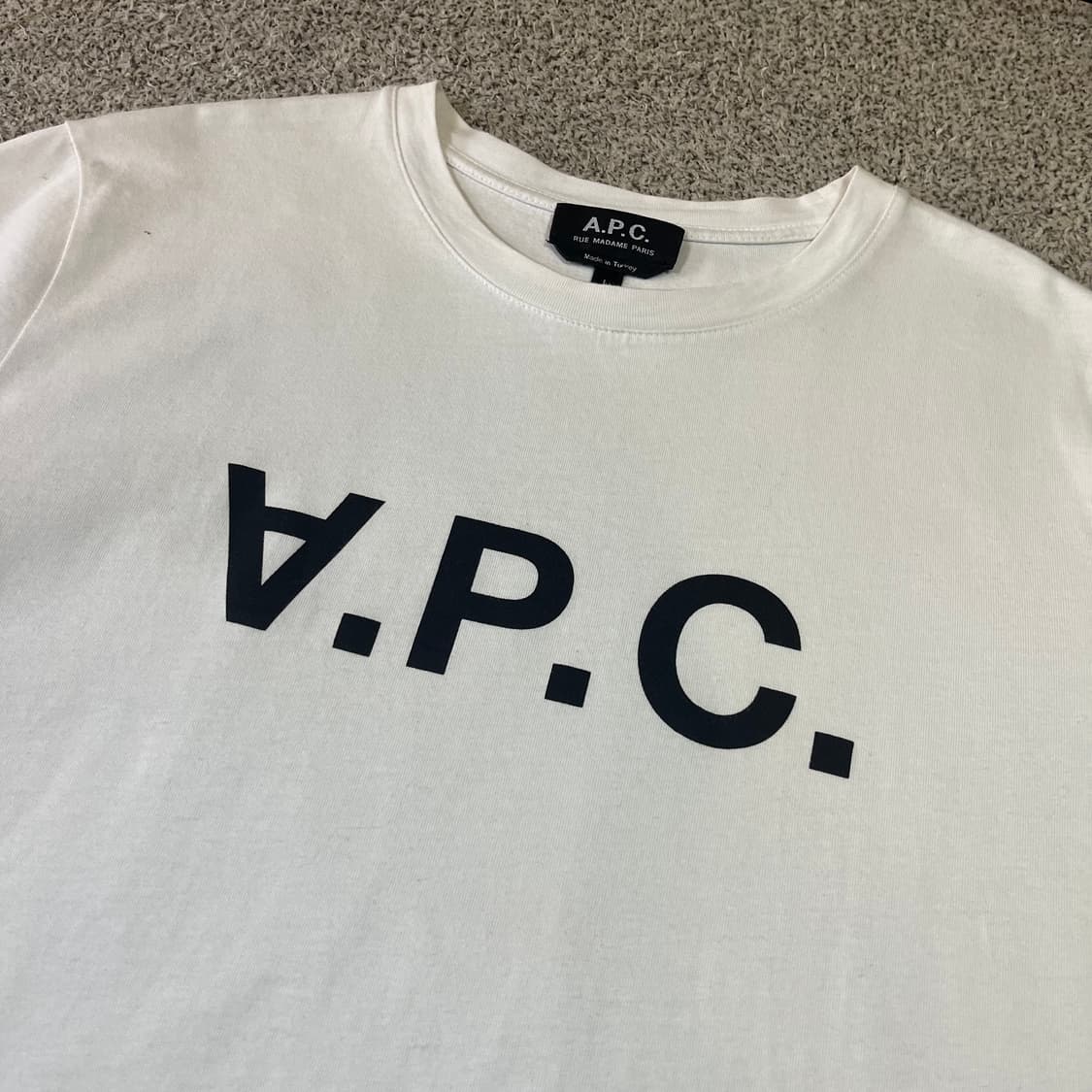  A.P.C. 아페쎄 빅로고 반팔 상품이미지2