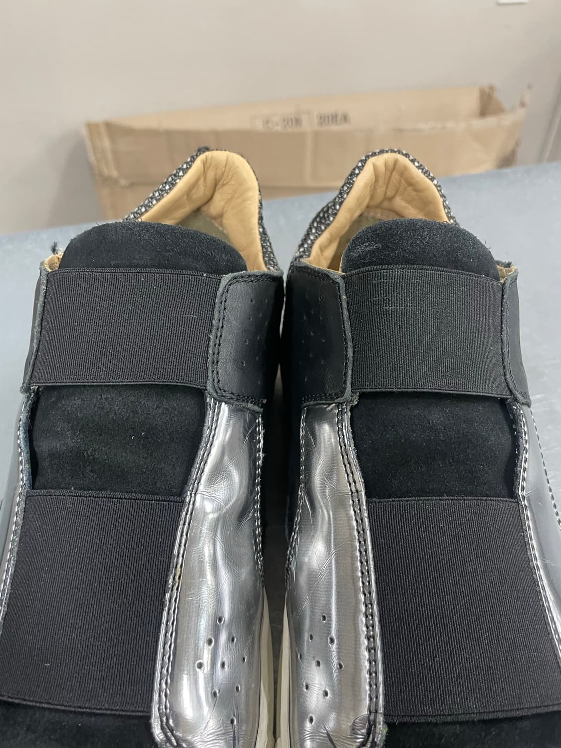 메종 마르지엘라 MM6 레더 스니커즈 39 상품이미지8