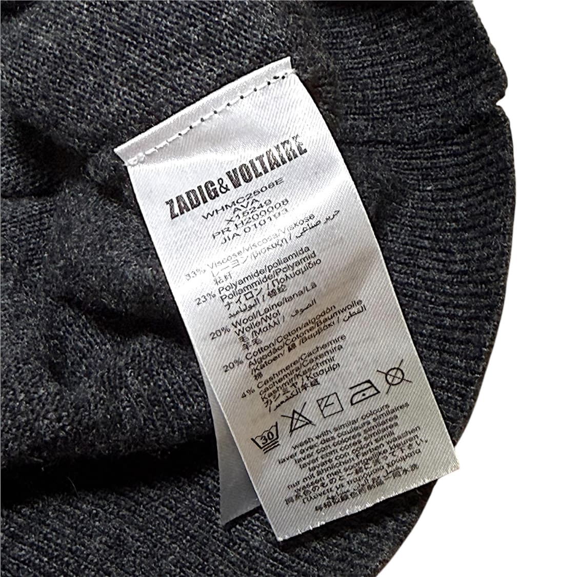 쟈딕앤볼테르 별 패턴 울 캐시미어 혼방 니트 상품이미지3