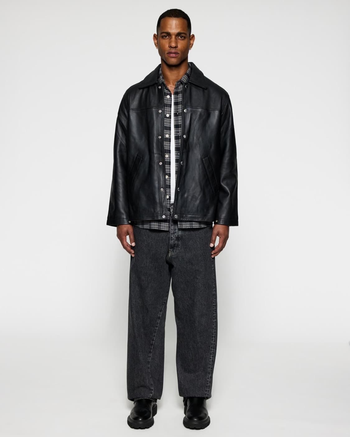 Sunflower coach leather jacket 50 상품이미지1