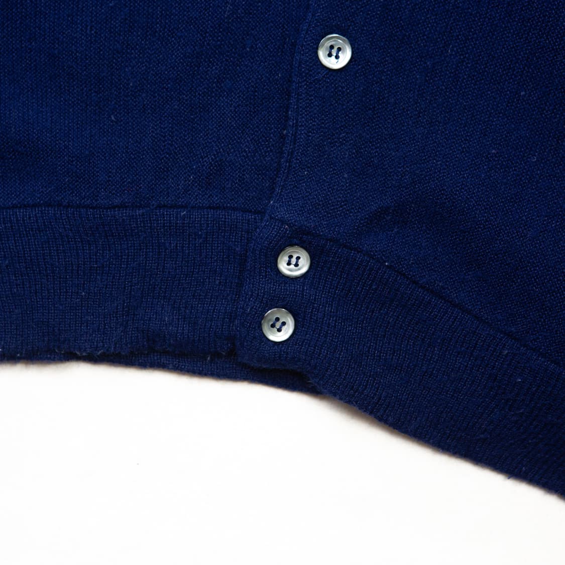 80s IZOD 라코스테 아크릴 가디건 네이비 상품이미지4