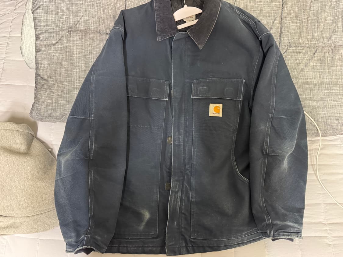 칼하트 블루 워크자켓 상품이미지2