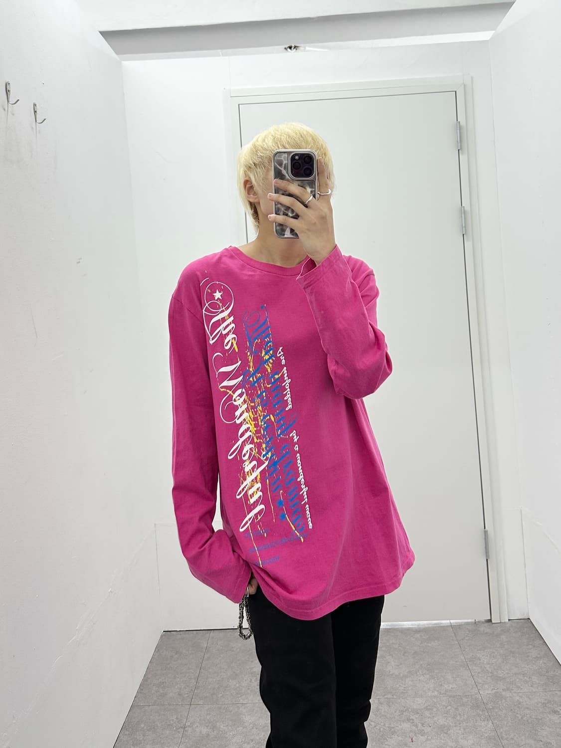 Thruxton gothic lettering pink sleeve 상품이미지4