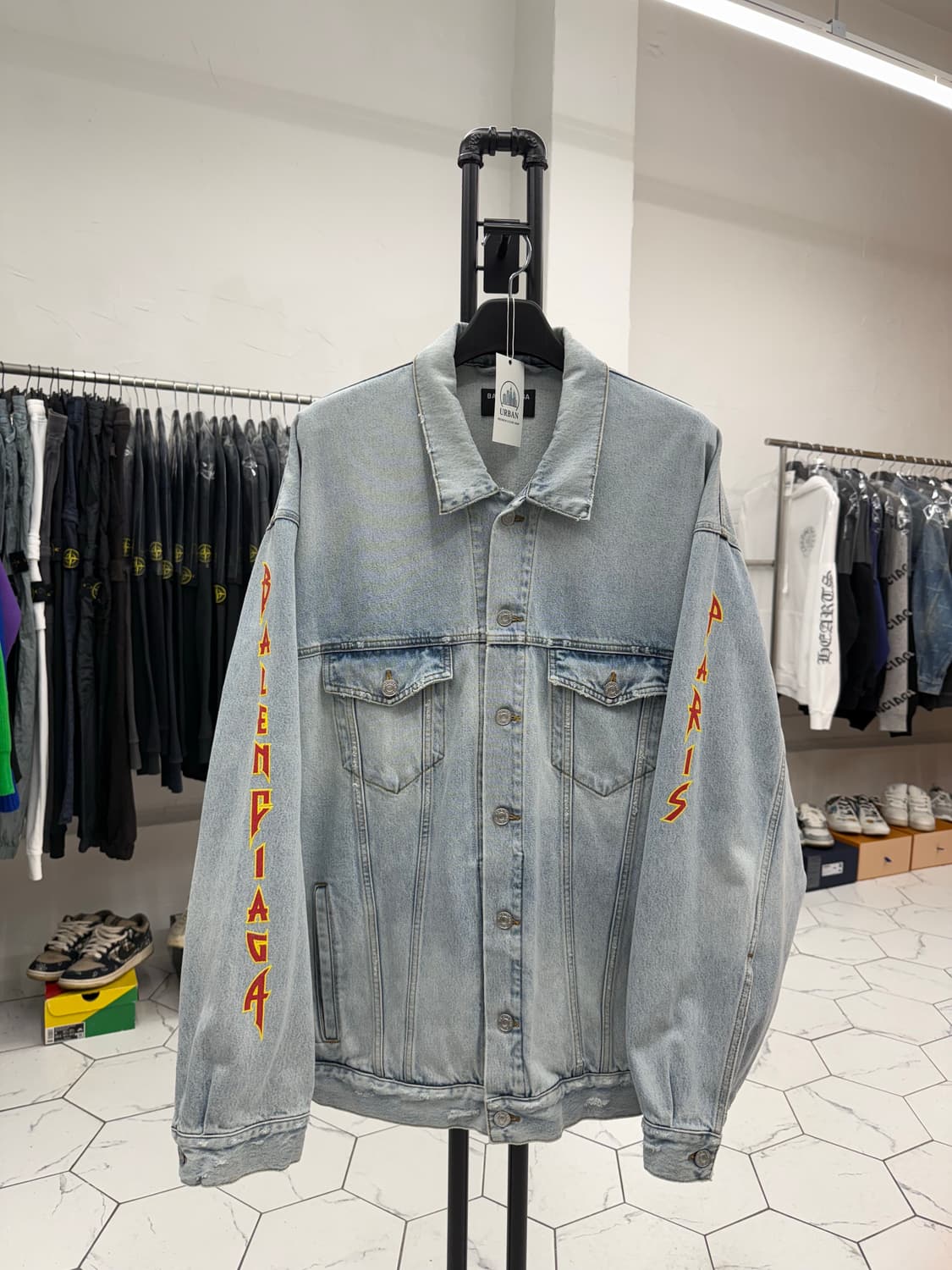 [3] 발렌시아가 메탈리카 데님 자켓 상품이미지1