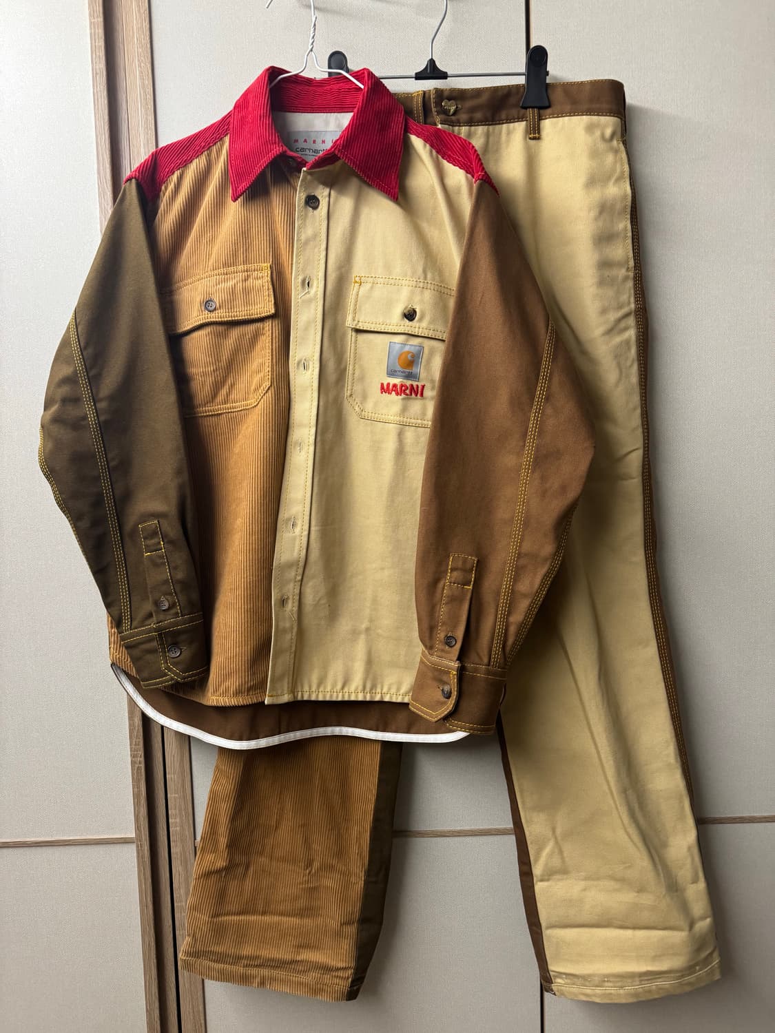 칼하트 X 마르니 워크셋업 상품이미지1