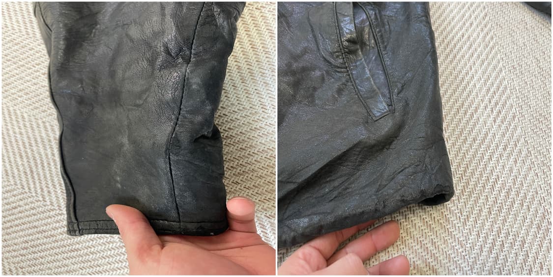 8~90s  WNICHESER 양가죽 헌팅 자켓 J03394 상품이미지6