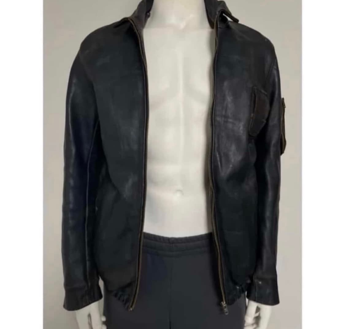 프렌치 Air Force Leather Jacket 레더자켓 상품이미지1