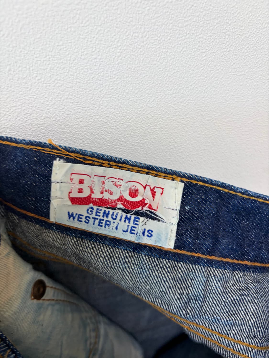 Bison 바이슨 부츠컷 데님팬츠 (29inch) 상품이미지4