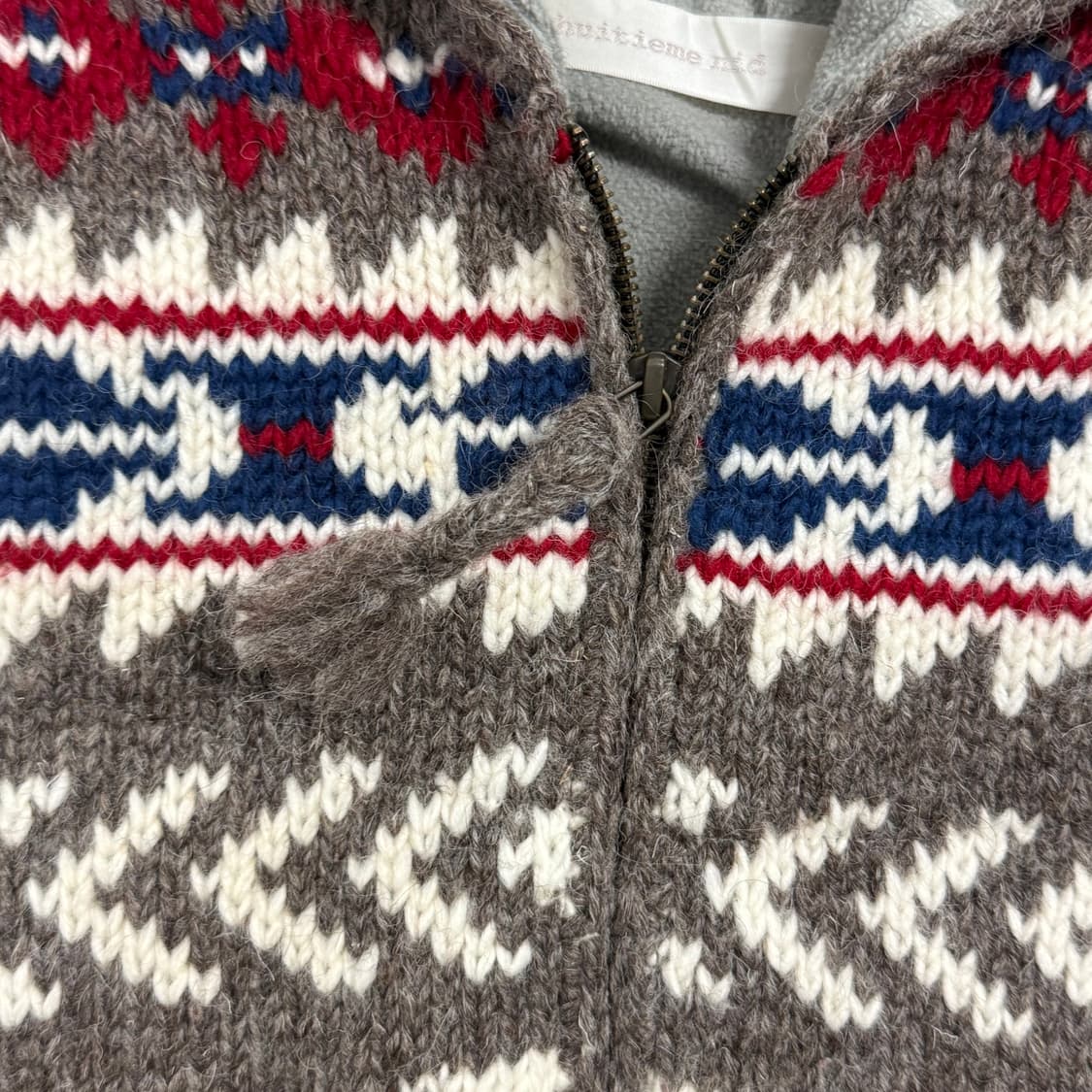 에스닉 나바호 핸드메이드 니트집업  상품이미지4