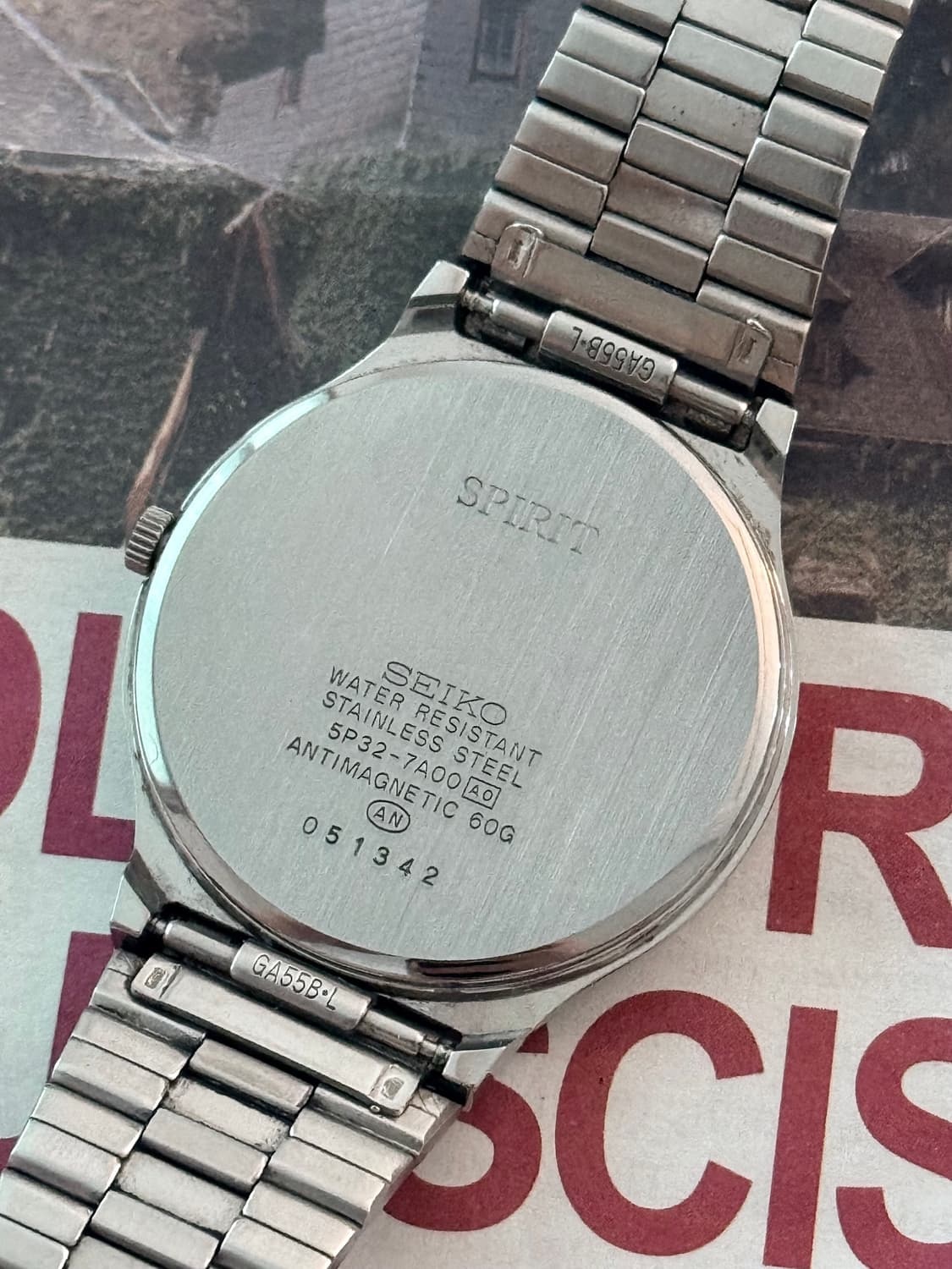 Seiko 세이코 Sprit 로만 인덱스 데이트  상품이미지4